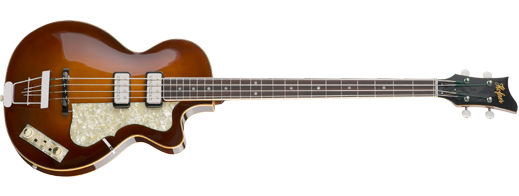 Hofner club bass in violin finish model h500/2 CV