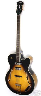 Hofner 500/1 Sutcliffe bass for sale, this one is a Sunburst